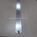 Micro channel oval aluminum pipe with connector